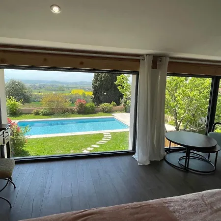 ベッド・アンド・ブレックファスト Domaine De Quintalone D Exception Avec Privatif Et Vue Panoramique Pyrenees 4*